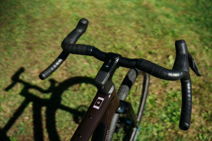 guidon Deda Gera évasé 24 degrés EDR-G gravel endurance